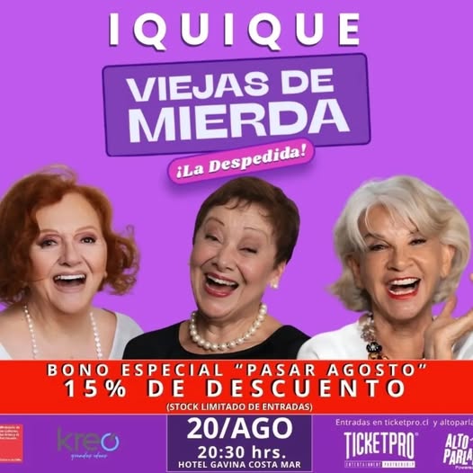 Viejas de mierda en Iquique