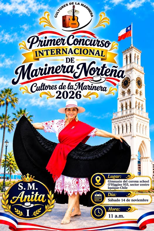 1er Concurso de Marinera Norteña en Iquique