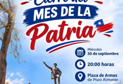Cierre del Mes de la Patria Pozo Almonte