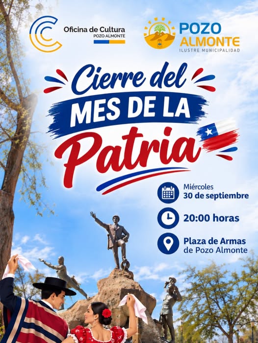 Cierre del Mes de la Patria Pozo Almonte