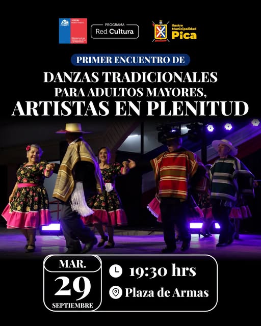 Danzas tradicionales para adultos mayores