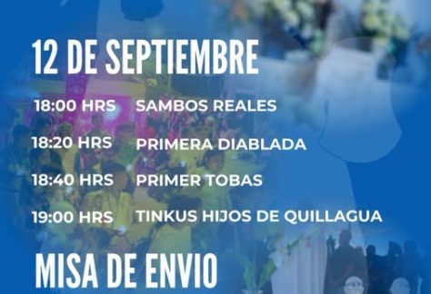 Despedida de Pueblo a fiesta de San Miguel de Quillagua