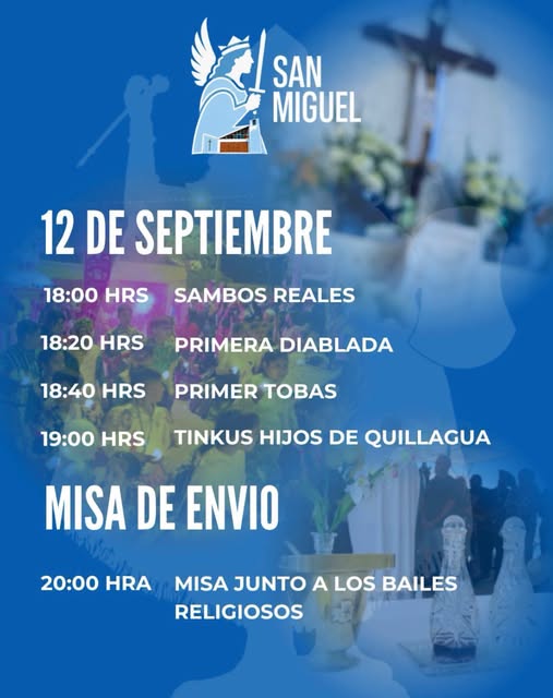 Despedida de Pueblo a fiesta de San Miguel de Quillagua