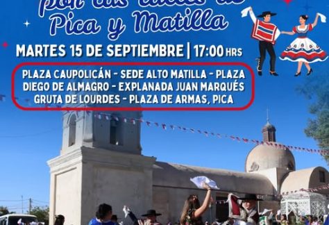 Esquinazo por las calles de Pica y Matilla