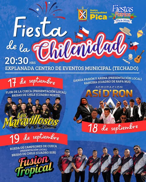 Fiesta de la Chilenidad en Pica 2026