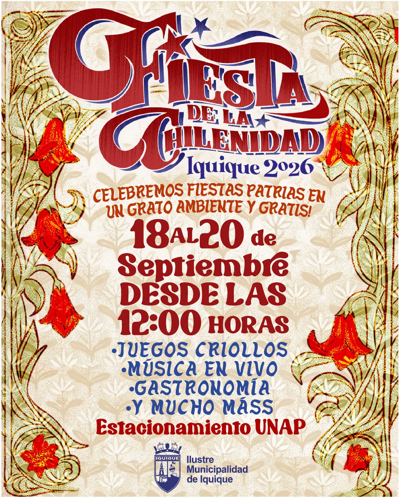 Fiesta de la Chilenidad Iquique 2026