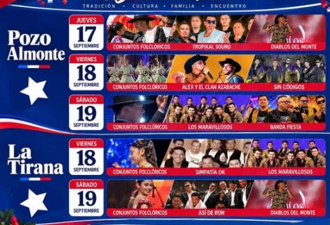 Fiestas Patrias en Pozo Almonte 2026