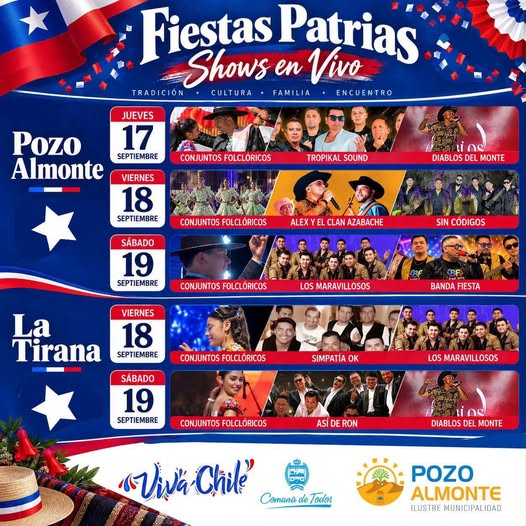 Fiestas Patrias en Pozo Almonte 2026