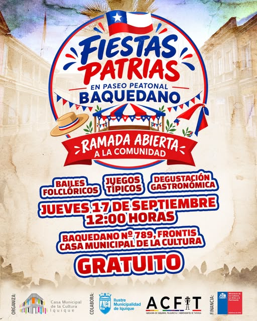 Fiestas Patrias en Paseo Baquedano