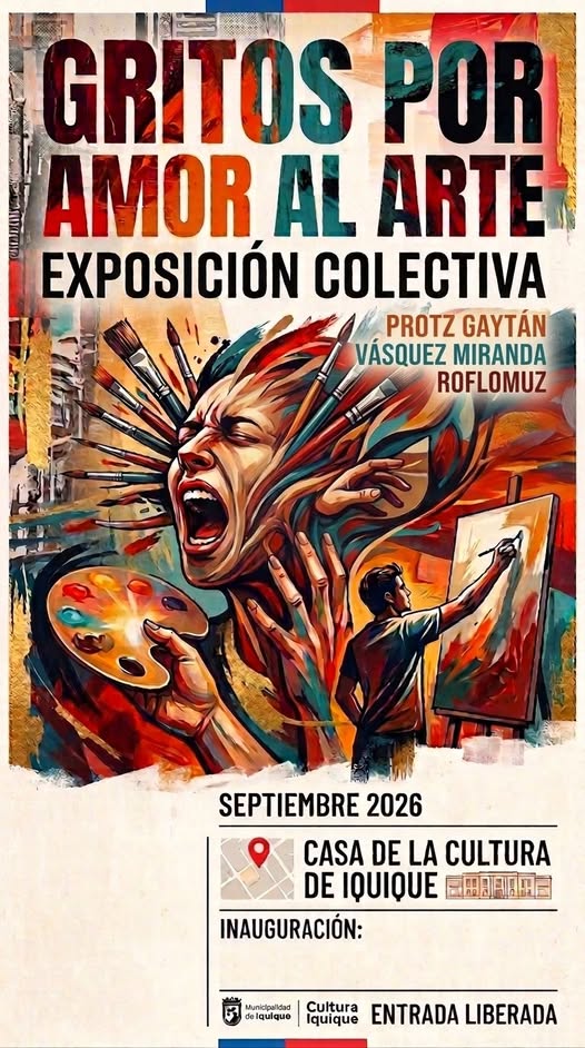 Gritos por amor al arte