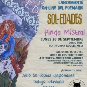 Sol-Edades Lanzamiento de poemario online