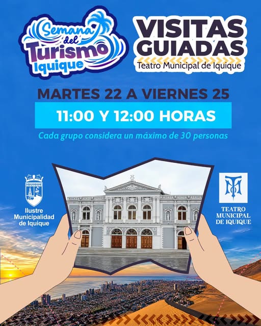 Visitas Guiadas Teatro Municipal de Iquique