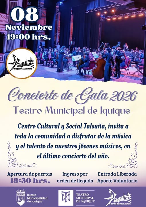 Concierto de Gala Orquesta sinfónica infantil Juvenil Jalsuña
