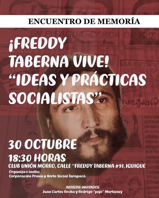 Ideas y prácticas socialistas de Freddy Taberna