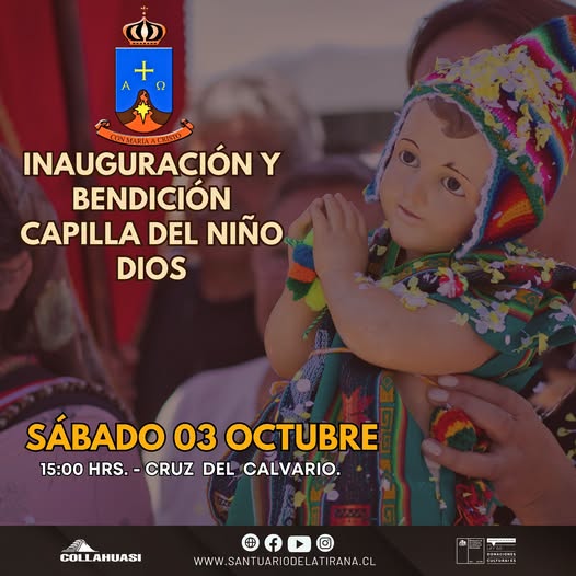 Inauguración y bendición Capilla del Niño Dios