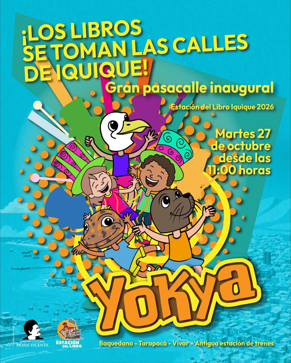 Los libros se toman las calles de Iquique