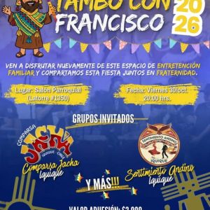 Tambo con Francisco 2026